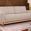 Conjunto Sofa 3L Havana 0,90 SF GR Cinza Estofados Primor