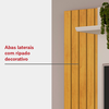Rack Flat com Painel Trend Cedro/Bali DJ Moveis