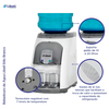 Bebedouro Mesa Stilo Hermetico 220v 50-60hz Branco Cinza