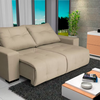 Sofa Pienzo Veludo Tabaco J.A ESTOFADOS