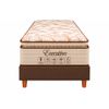 Conjunto Box Solteiro Executivo com Pillow Top e Molas Ensacadas 88x188 Softflex