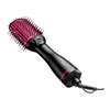 Escova Secadora Oval Easy 1200w Preto/Rosa Taiff