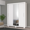 Roupeiro 3P Apollo Espelho Branco Josan