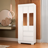 Roupeiro Maya 3P MDP Branco ACP MOVEIS