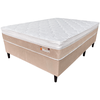 Conjunto Box Madri Molas Ensacadas Casal 158x66 Titanio