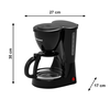 Cafeteira 30 Xícaras CFITA2002 220v Preto/Inox Itatiaia