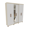 Roupeiro 6P Argos Plus Vt Branco Avelan
