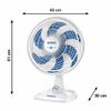 Ventilador 40CM 6P VSP-40 AP Super Power 220V Branco/Azul Mondial