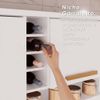 Armário Kit de Cozinha Catar Branco/Cinamomo Salleto
