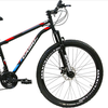 Bicicleta Aro 29 Aco Mtb Flash Masc 21V F.D Branco Ciclo Cairu