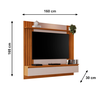 Painel NT 1365 Off White/Freijo Notável