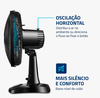 Ventilador 30CM VSP-30 Super Power Preto/Azul Mondial