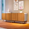 Buffet Salluti 2.2 Off White/Cinamomo HB Moveis