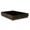 Base Box Universal Convencional Suede Liso 159x39  Cor 3 Marrom Gazin