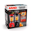Liquidificador LQ33 15V Power Mix Limpa Fácil LN2968B2 700W Preto Arno