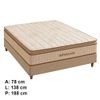 Conjunto Box Casal Imperador com Pillow Top e Molas Ensacadas 138x188 Softflex