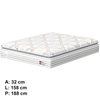 Colchão Fiore Comfort Luxo 158x32 Cer Probel