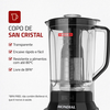 Liquidificador 12V Turbo L-1200 1200W Preto/Inox Mondial