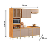 Cozinha Plena 5PCS Cinamon/Nude Prime Tx Demobile
