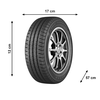Pneu Aro 13 175/70R13 82T 82T Kelly EDGE Touring Goodyear 