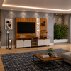 Home Cross Off White/Tauari Ripado 3D Lukaliam