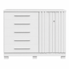 Comoda Bella 5G C/Sap Branco ACP MOVEIS