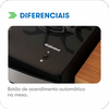 Fogao 5B Itaglass Plus Preto Itatiaia