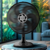 Ventilador de Mesa 40cm 6P Premium Preto Ventisol