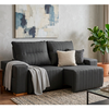 Sofa Manhattan Veludo Slim Chumbo J.A Estofados