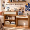 Penteadeira Escrivaninha Trend Albatroz Cinamomo Off White