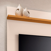 Painel Lets 1.6 Cinamomo/Off White HB Moveis