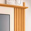 Painel Lets 1.6 Cinamomo/Off White HB Moveis