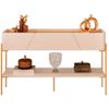 Aparador Liara Off White/Dourado DJ Moveis