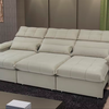  Sofa Pequim Top Veludo Marfim J.A Estofados