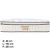 Colchão Diamante King com Pillow 203x193 Softflex