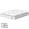 Colchão Fiore Comfort Luxo 193x32 Cer Probel 