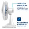 Ventilador 40CM 6P VSP-40 AP Super Power 220V Branco/Azul Mondial