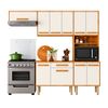 Cozinha 4 Peças Lemon Freijo/Off White Nicioli