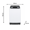 Máquina de Lavar 14kg Wave Agitator Midea