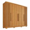 Roupeiro Granada Premium 100% MDF 6 Portas com Pés Salleto