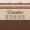 Conjunto Box Solteiro Executivo com Pillow Top e Molas Ensacadas 88x188 Softflex