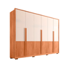 Roupeiro Francis 6 Portas 2.7 Freijo/Off White Caemmun