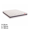 Colchão Master Un Molas Ensacadas 138x24 Reconflex