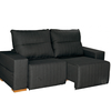 Sofa Manhattan Veludo Slim Chumbo J.A Estofados
