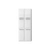 Paneleiro Duplo Max em Aço Branco 6 Portas Luce Itatiaia 