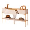 Aparador Liara Off White/Dourado DJ Moveis