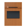 Painel Ripado Slim 2.2A 1.8L Nature Imcal