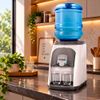 Bebedouro Mesa Stilo Hermetico 220v 50-60hz Branco Cinza Libell