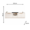 Bancada Modular 2.3 Tucumã Off White JB Bechara