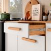 Cozinha 4 Peças Lemon Freijo/Off White Nicioli